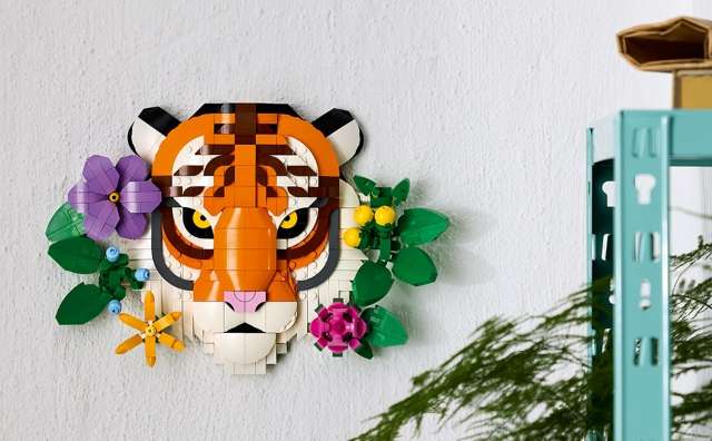 Lego Art Tigre 3D