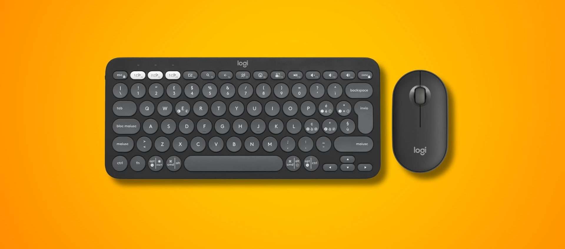 Logitech Pebble 2 Combo a 45,99€: il kit wireless minimal e smart è al minimo storico Logitech Pebble 2 Combo a 45,99€: il kit wireless minimal e smart è al minimo storico