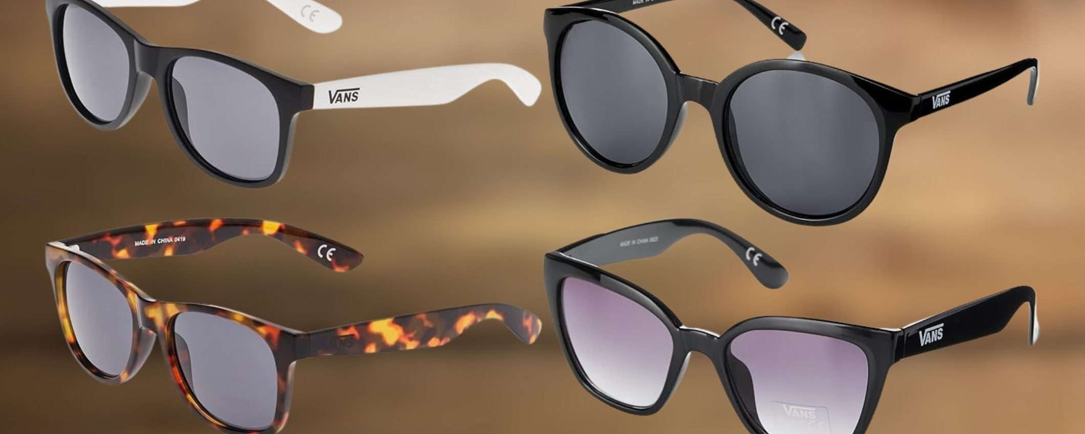 VANS da 11,95€ a 28€: occhiali da sole SPLENDIDI a prezzo WOW su Amazon