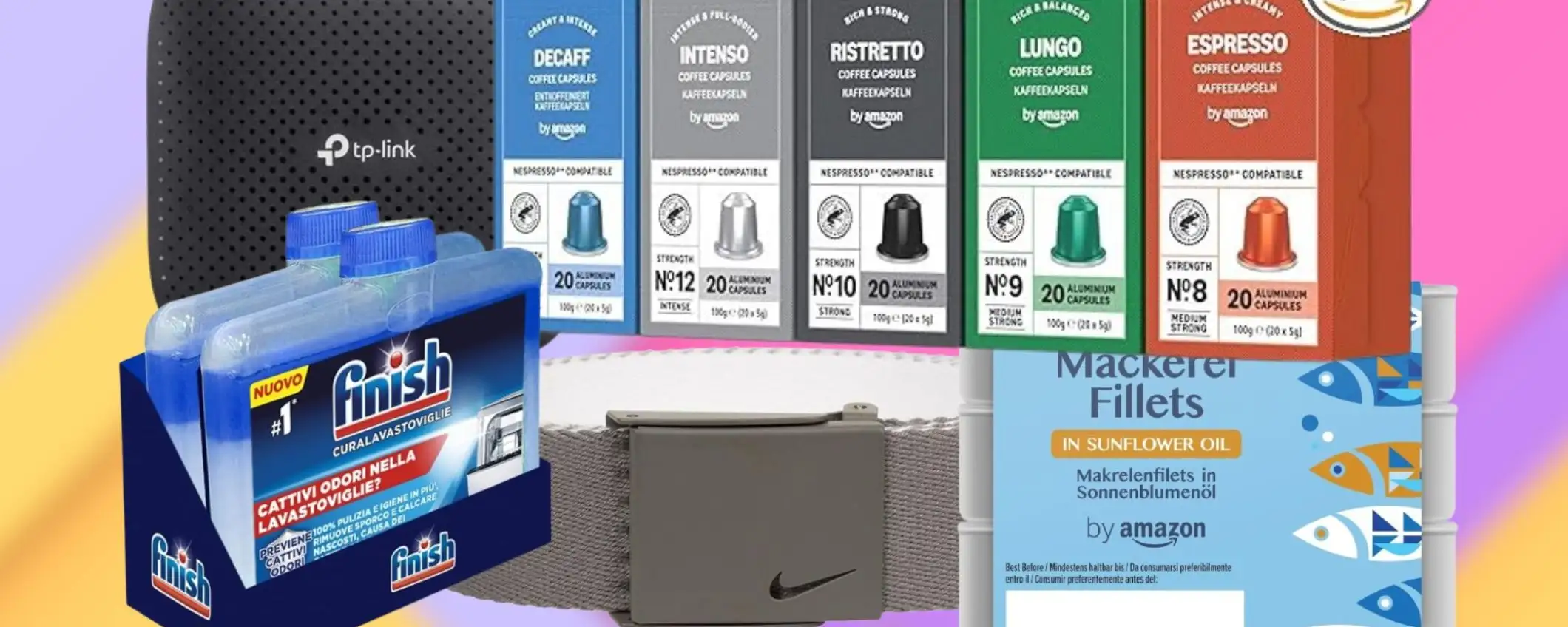 Offerte di tendenza Amazon edizione FUORITUTTO: occasioni da 3,96€ a meno di 20€ Offerte di tendenza Amazon edizione FUORITUTTO: occasioni da 3,96€ a meno di 20€