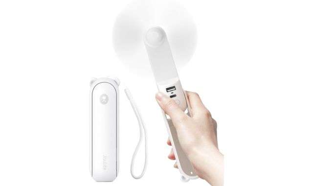 Power bank con ventilatore
