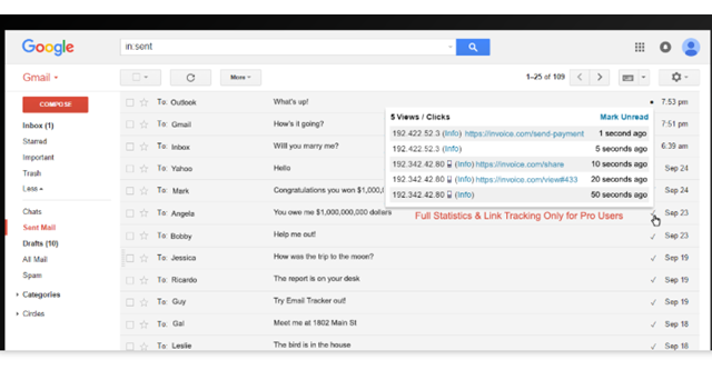 Email Tracker + Pixelblock Detector & Blocker