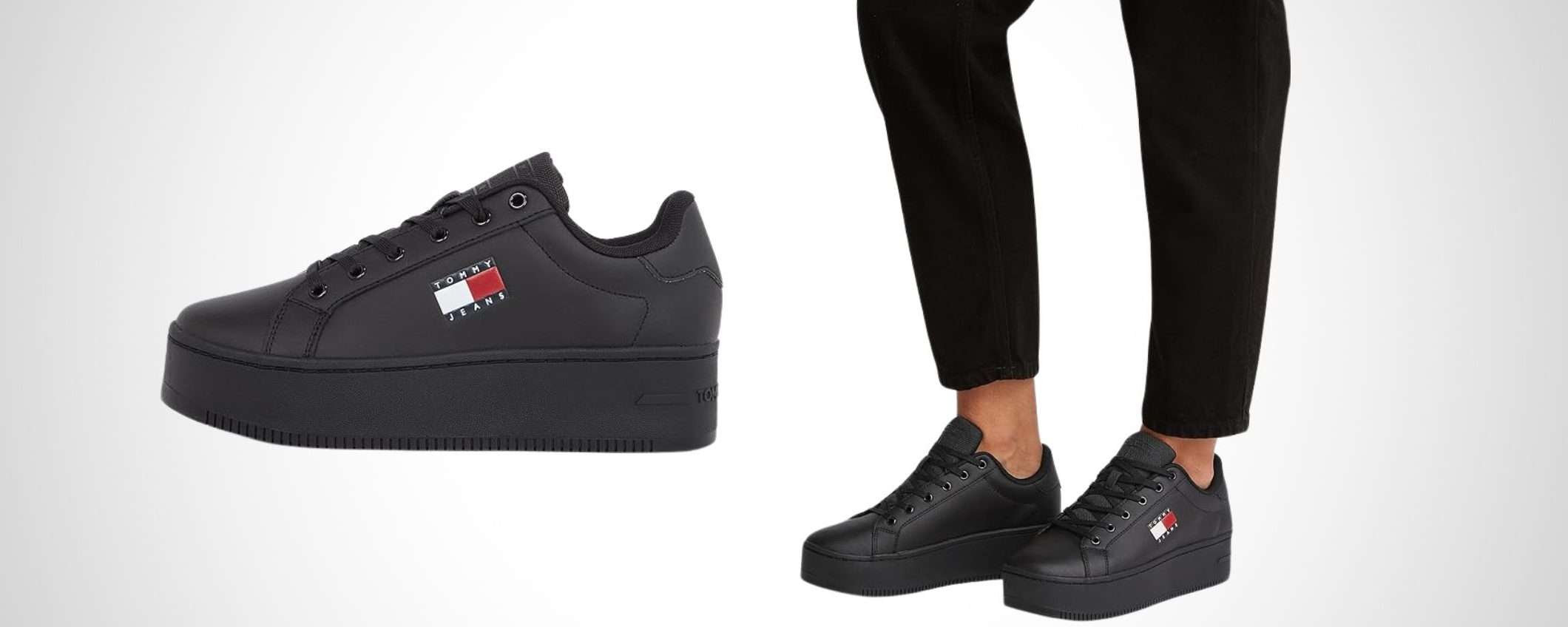 Amazon meglio di Zalando: sneakers Tommy Jeans da donna SCONTATE al 50%