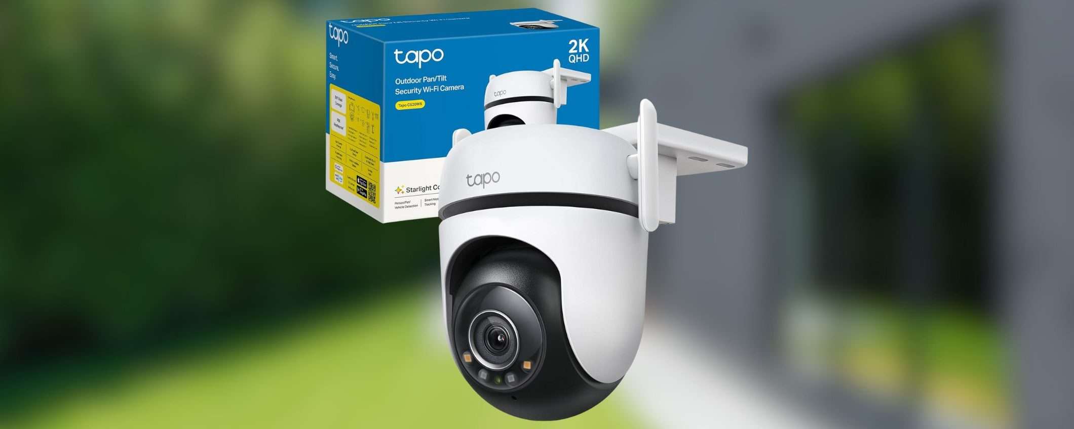 Tapo C520WS: maxi sconto di Amazon (44%) per la videocamera smart che protegge la tua casa