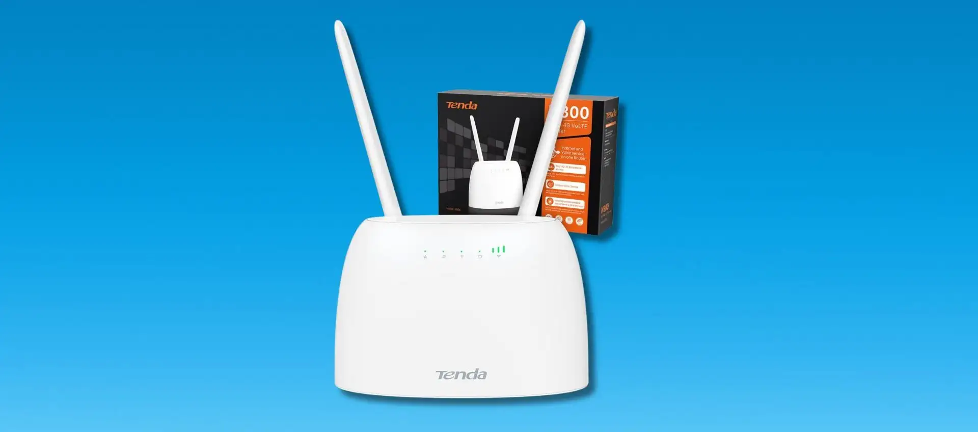 Tenda 4G06 a 44,49€: router 4G con SIM e VoLTE, semplice e veloce con il 36% di sconto Tenda 4G06 a 44,49€: router 4G con SIM e VoLTE, semplice e veloce con il 36% di sconto