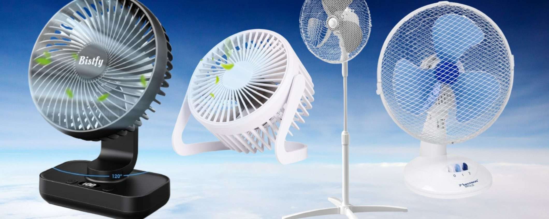Ventilatori da 8,50€: tantissimi modelli potenti in sconto SHOCK su Amazon