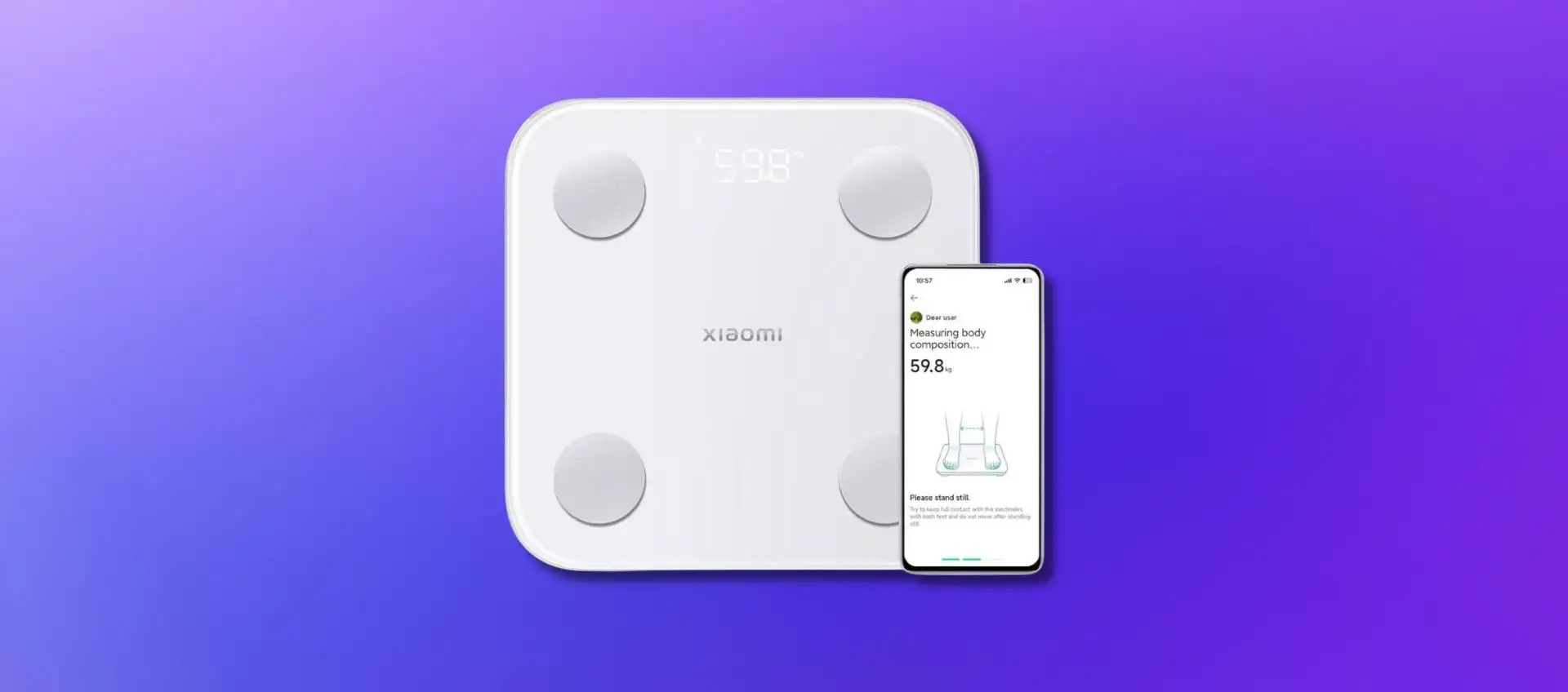 Xiaomi Smart Body Scale S400 a 24,99€: bilancia smart con 25 indicatori Xiaomi Smart Body Scale S400 a 24,99€: bilancia smart con 25 indicatori