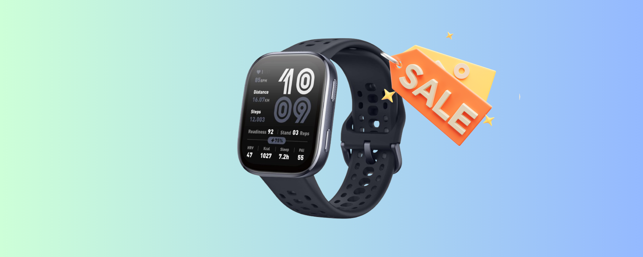Smartwatch AMAZFIT Bip 6 con oltre 140 modalità di allenamento a meno di 80€ Smartwatch AMAZFIT Bip 6 con oltre 140 modalità di allenamento a meno di 80€