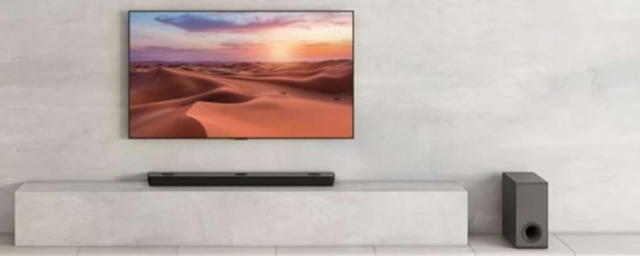 Audio ESPLOSIVO e POTENTE con la soundbar LG da 300W: -37% su Amazon