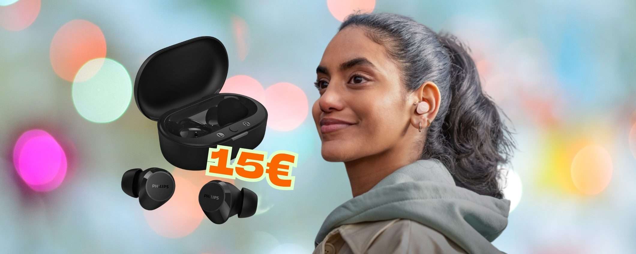 Auricolari Bluetooth Philips: piccolissimi, audio potente e ora solo 15€ Auricolari Bluetooth Philips: piccolissimi, audio potente e ora solo 15€