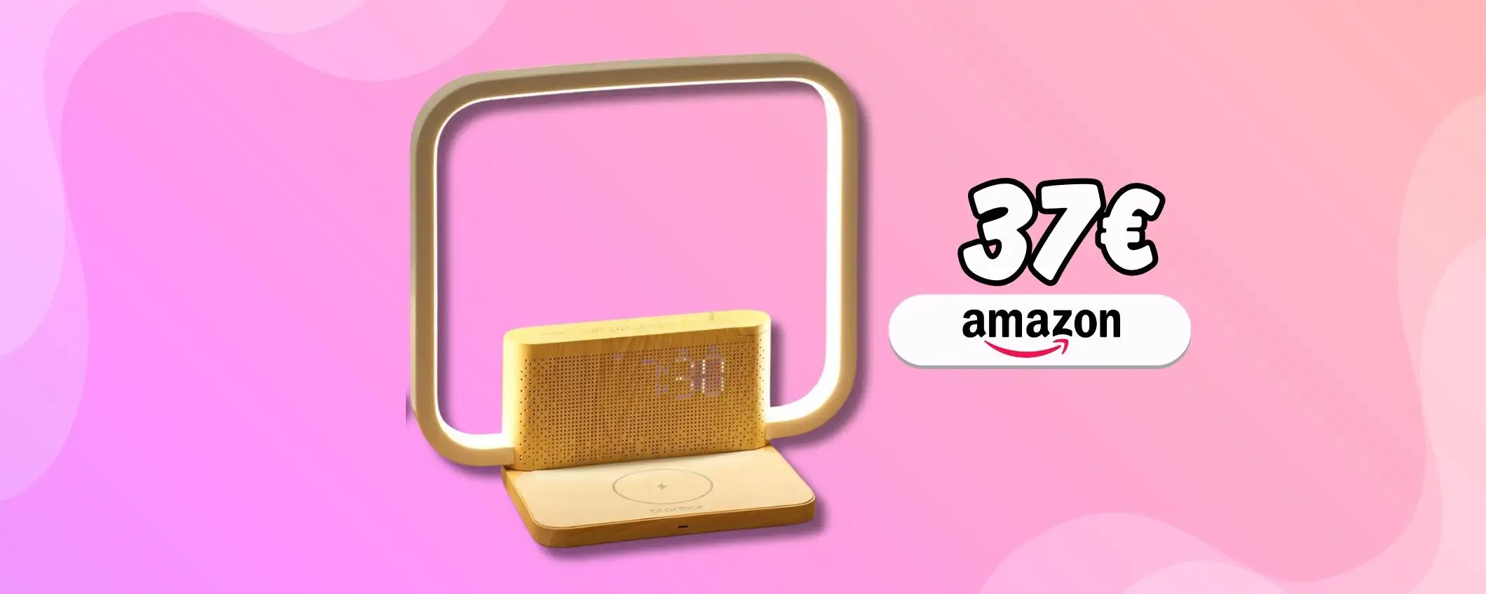 È una sveglia, un caricatore, una luce e tanto altro ancora: UNICA in sconto È una sveglia, un caricatore, una luce e tanto altro ancora: UNICA in sconto