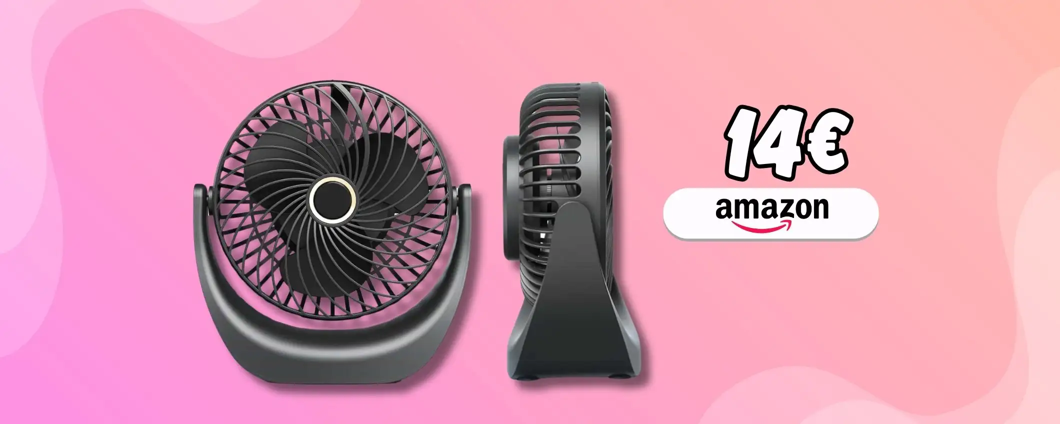 Estate freschissima alla scrivania con questo ventilatore geniale (14€) Estate freschissima alla scrivania con questo ventilatore geniale (14€)