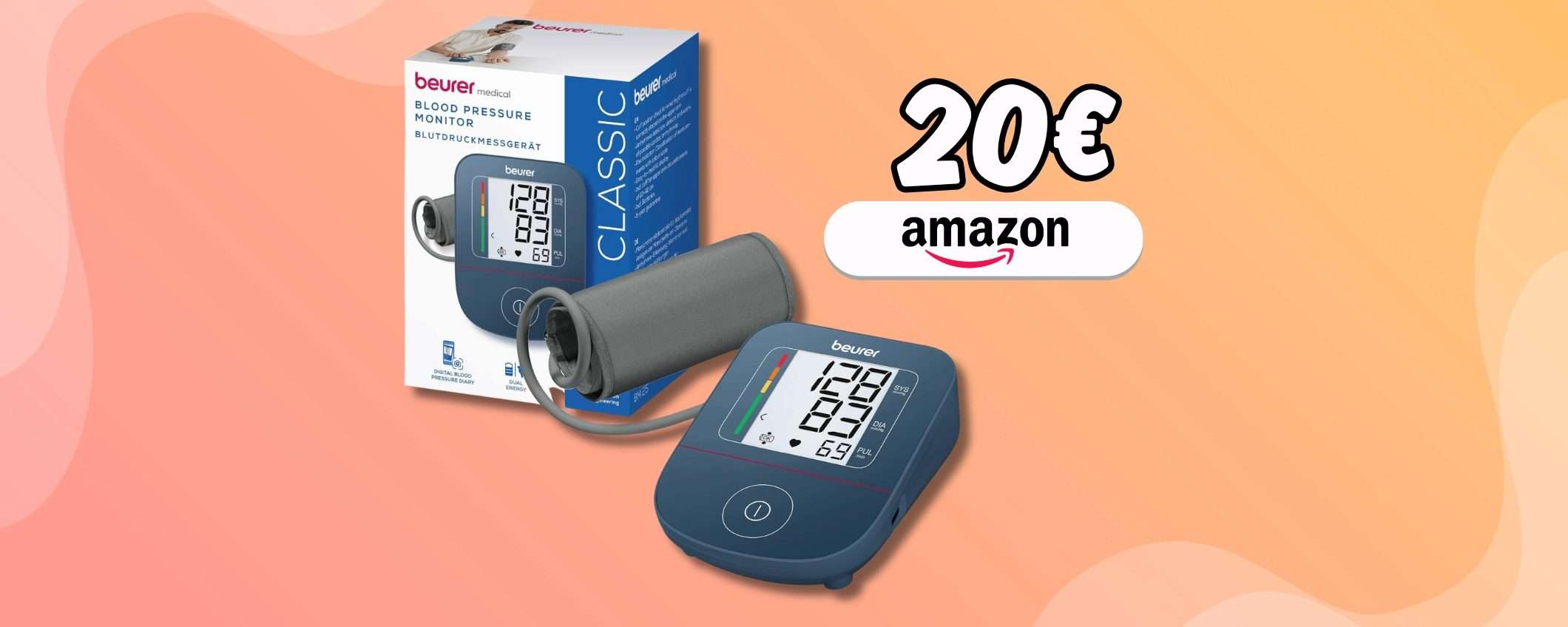 Misuratore di pressione con soli 20€? Scegli Beurer BM 25 in sconto Misuratore di pressione con soli 20€? Scegli Beurer BM 25 in sconto