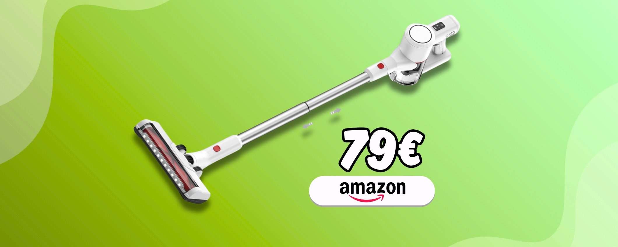 Aspirapolvere senza fili a 80€, non è uno scherzo: perfetto anche con animali Aspirapolvere senza fili a 80€, non è uno scherzo: perfetto anche con animali