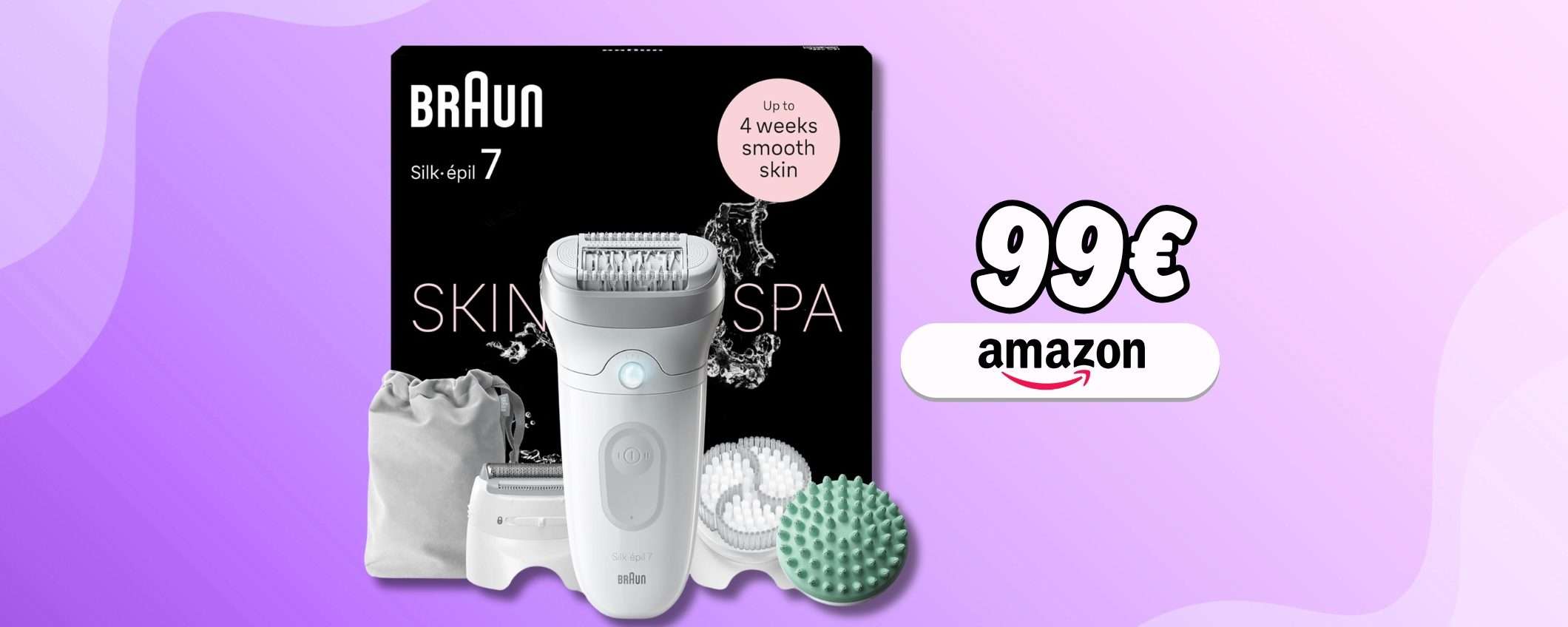 Braun Silk-épil 7 è come andare alla SPA, kit tutto-in-uno in sconto