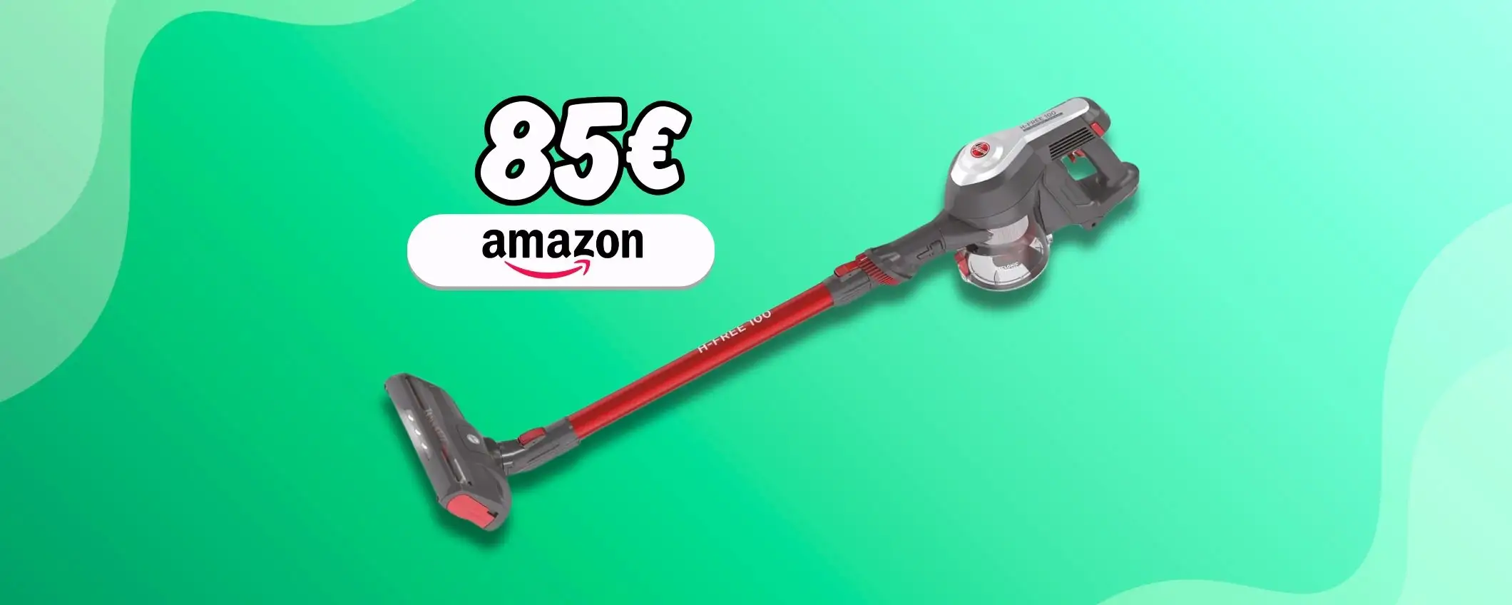 Gli 85€ meglio spesi per questo aspirapolvere senza fili Hoover (su Amazon) Gli 85€ meglio spesi per questo aspirapolvere senza fili Hoover (su Amazon)