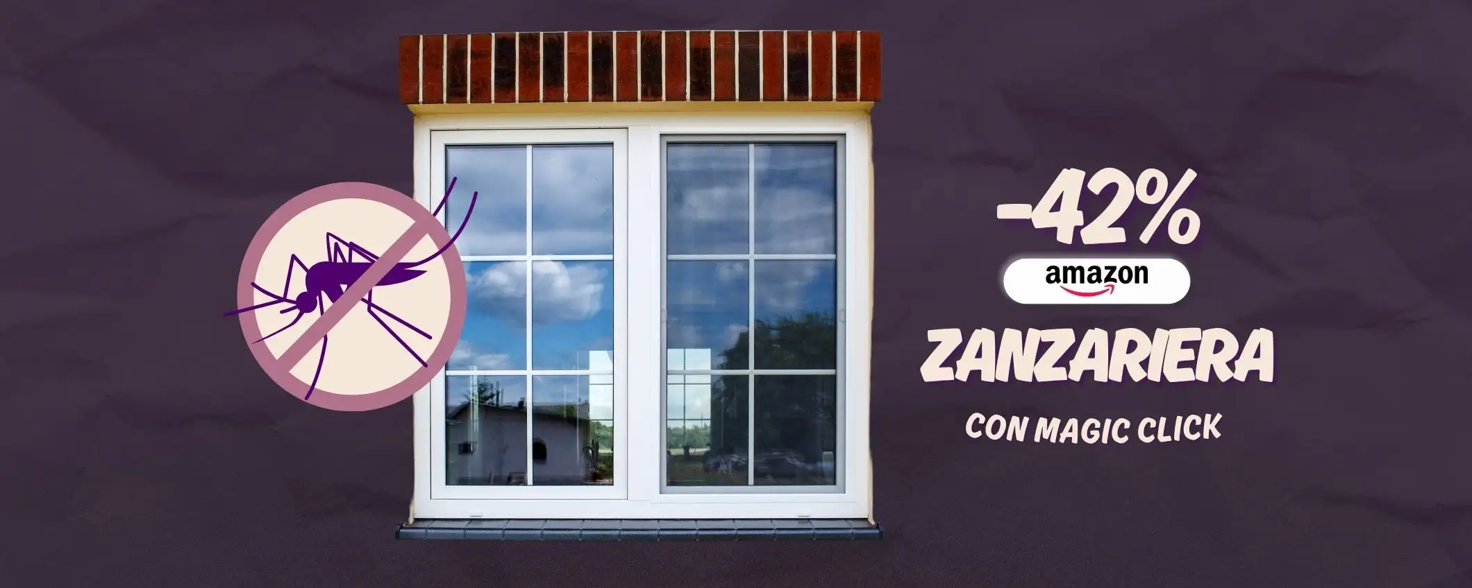 Zanzariera SMART con meno di 20€, la monti nel giro di 2 minuti Zanzariera SMART con meno di 20€, la monti nel giro di 2 minuti