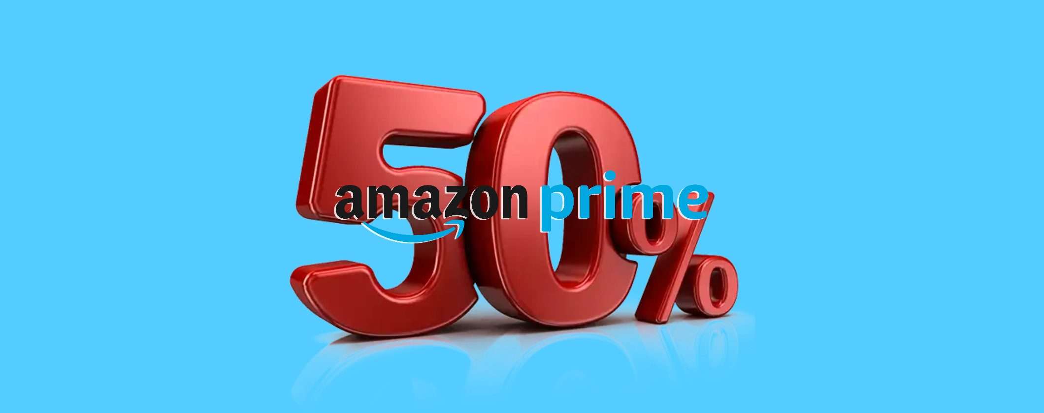 Da oggi Amazon Prime costa il 50% in meno Da oggi Amazon Prime costa il 50% in meno