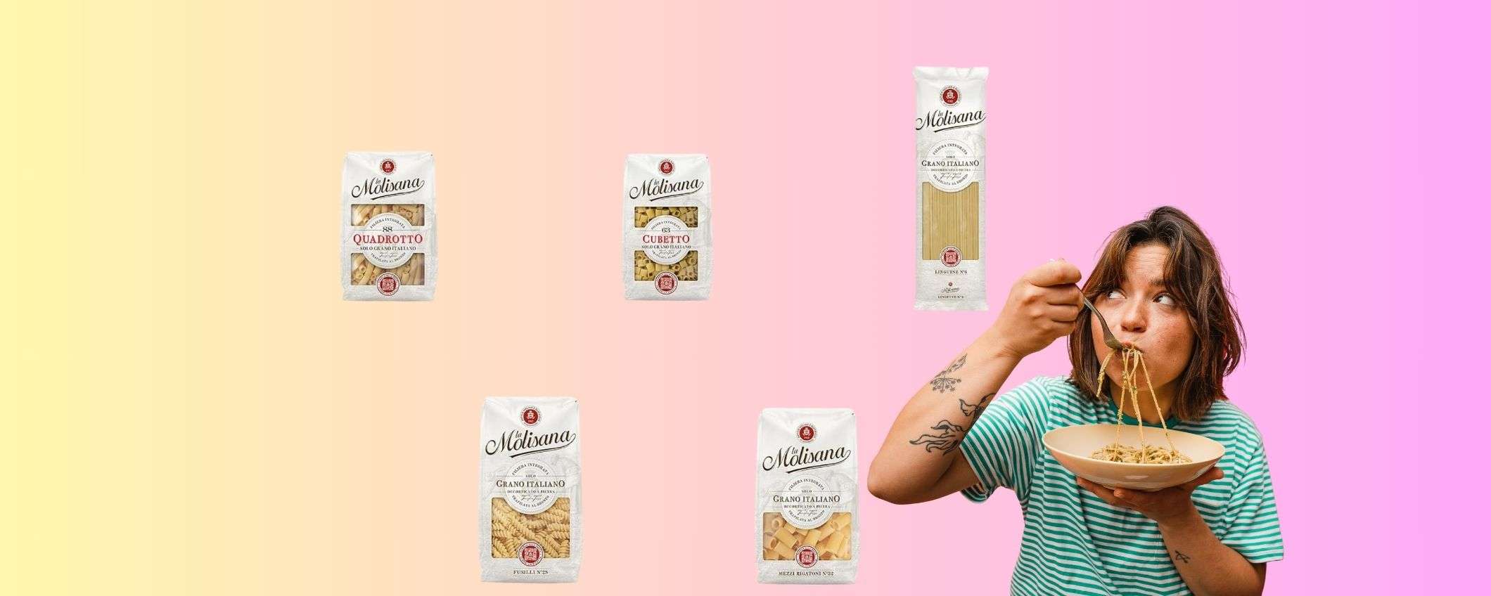 La Molisana a soli 0,74€ a confezione: che prezzi su Amazon! La Molisana a soli 0,74€ a confezione: che prezzi su Amazon!