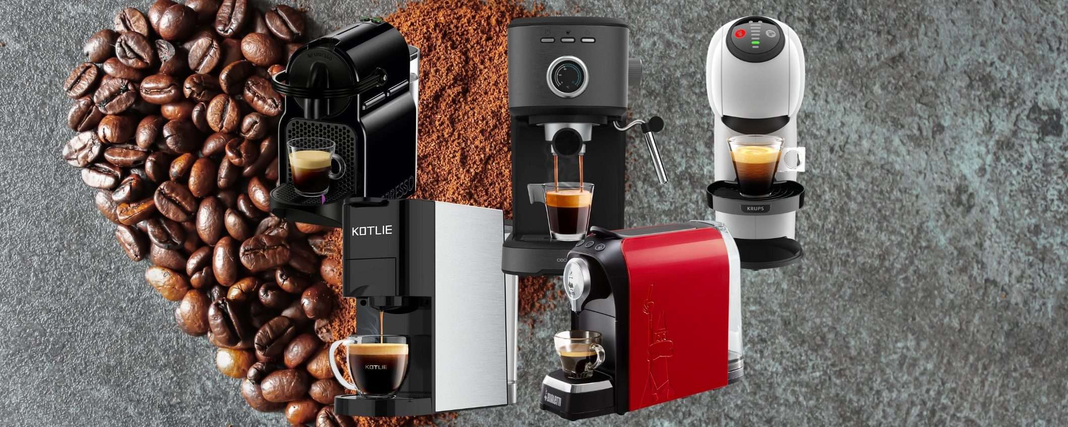 Espresso buono come nel tuo Bar? Ecco le migliori 5 macchine per il caffè Espresso buono come nel tuo Bar? Ecco le migliori 5 macchine per il caffè