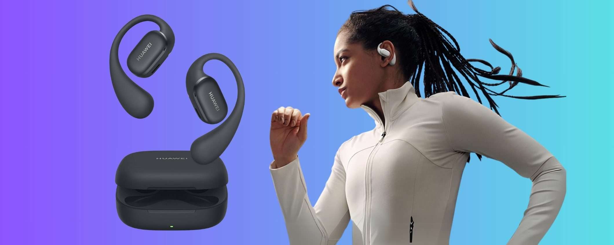 HUAWEI FreeArc: gli auricolari wireless per muoversi liberamente (-33%) HUAWEI FreeArc: gli auricolari wireless per muoversi liberamente (-33%)