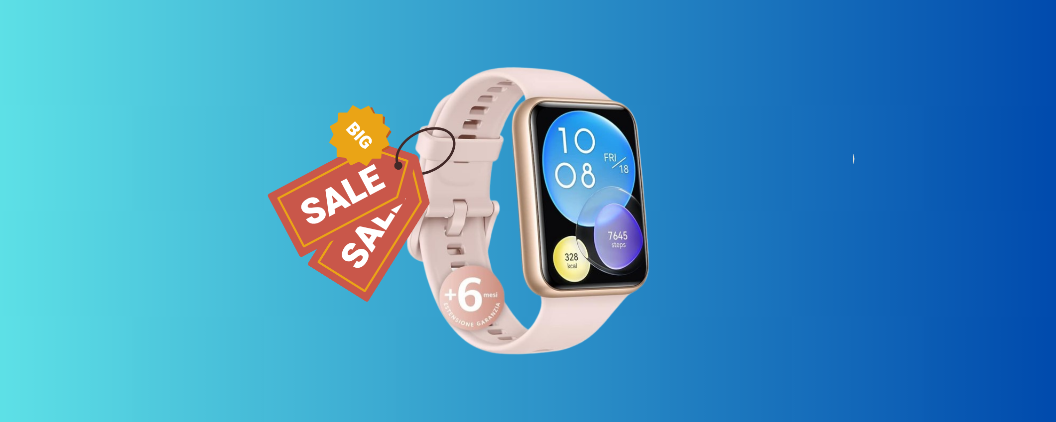 FOLLIA Amazon: oggi il HUAWEI WATCH FIT 2 lo paghi meno della metà FOLLIA Amazon: oggi il HUAWEI WATCH FIT 2 lo paghi meno della metà