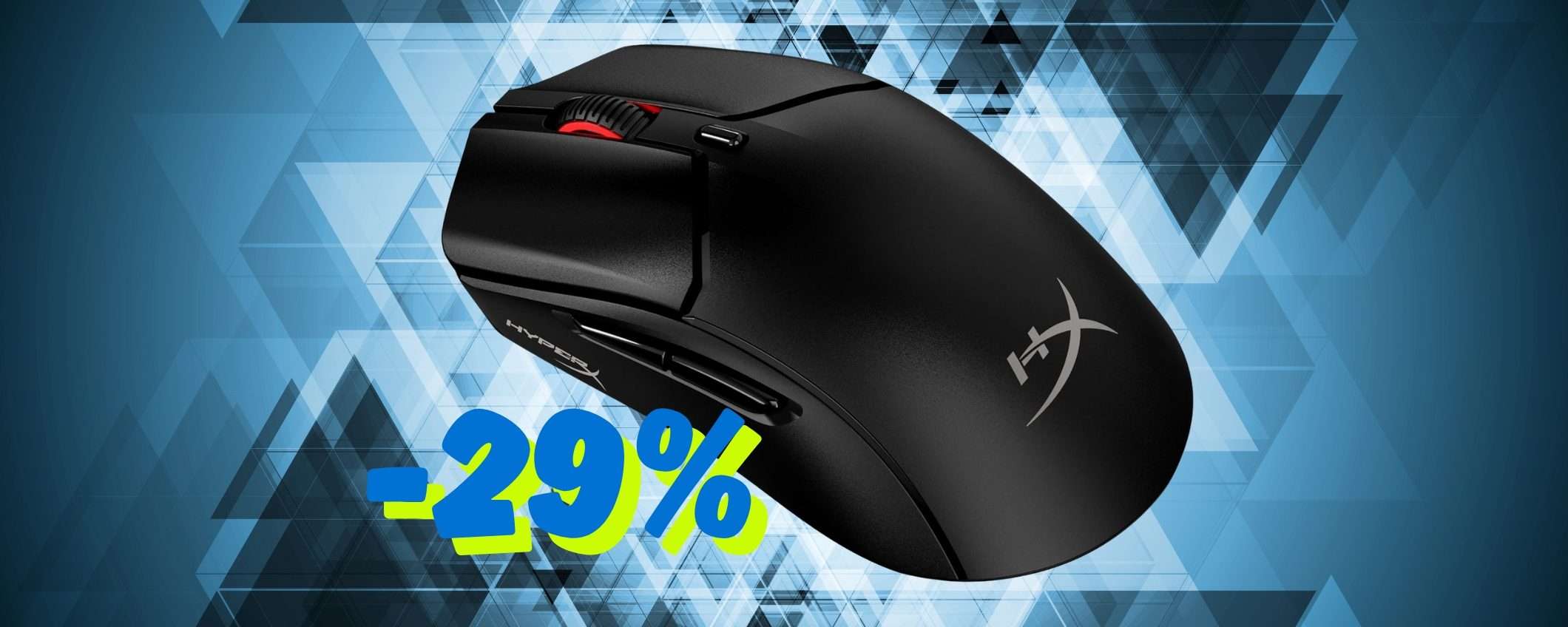 HyperX Pulsefire Haste: mouse wireless da gaming per chi vuole il meglio HyperX Pulsefire Haste: mouse wireless da gaming per chi vuole il meglio