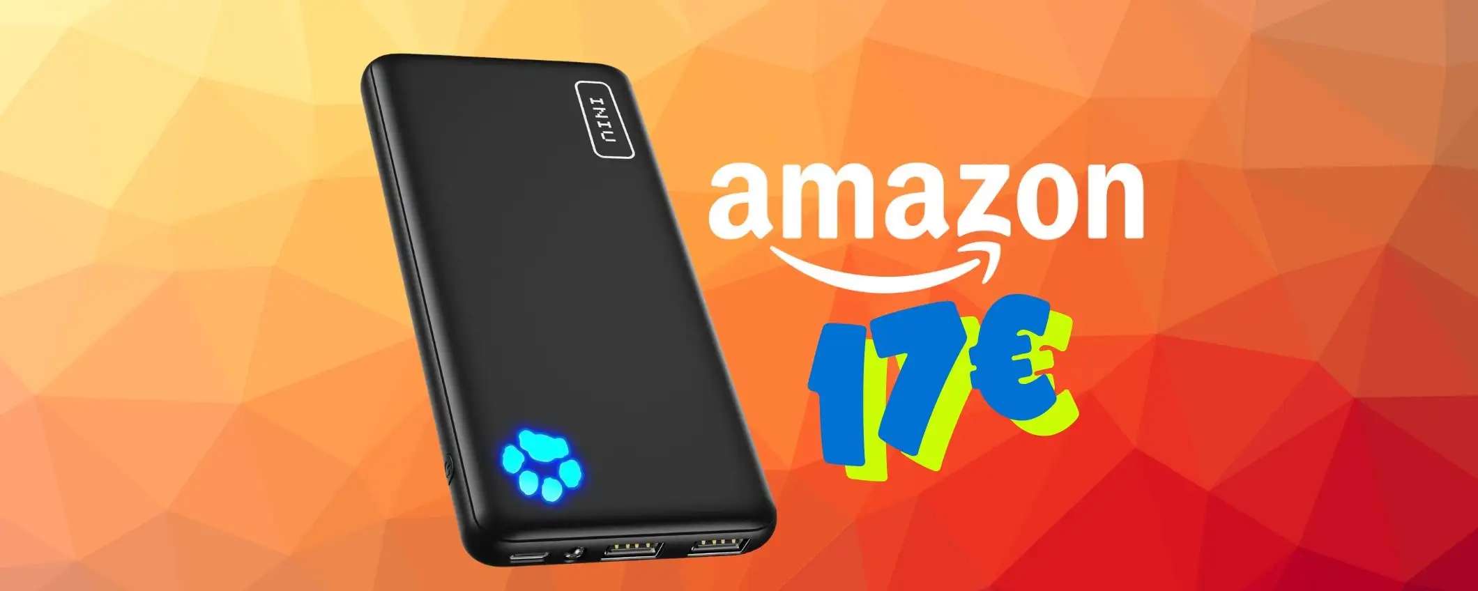 Il Power Bank con il miglior rapporto qualità prezzo torna a 17€