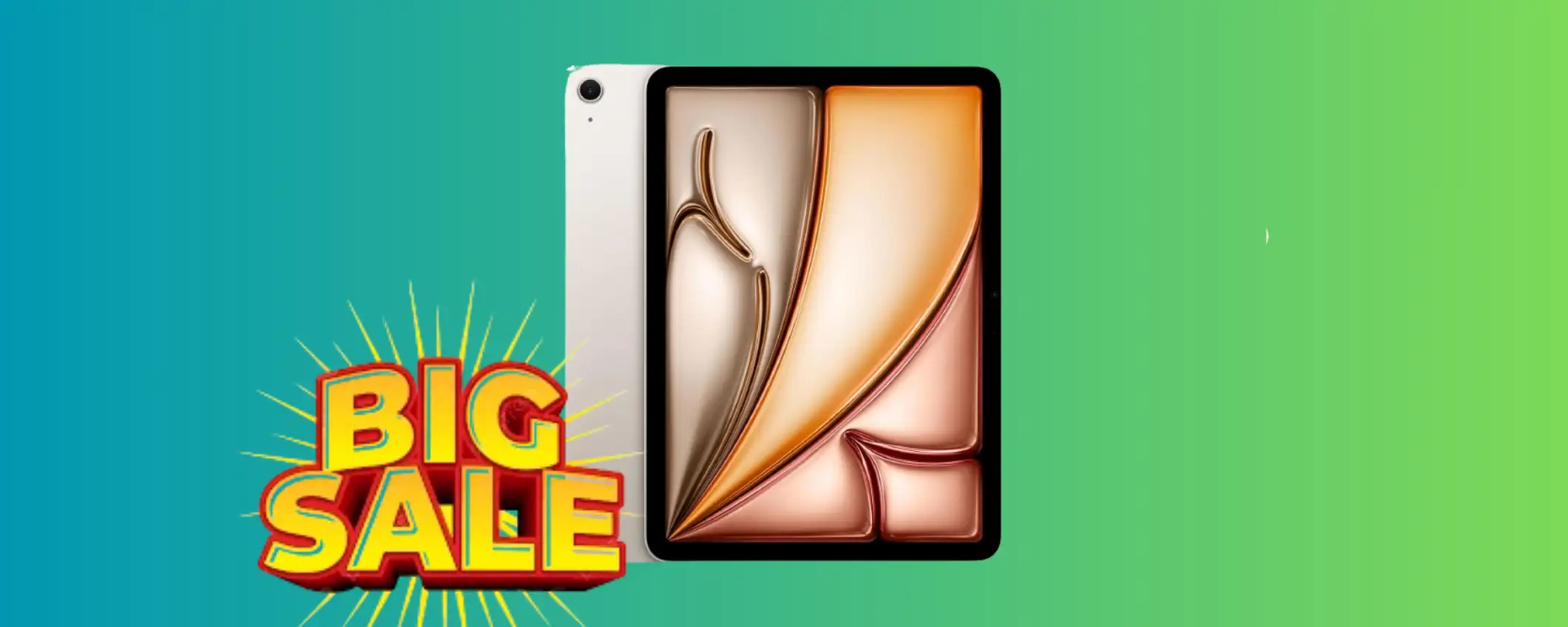 Apple iPad Air con chip M2: con la promo Amazon risparmi più di 100€ Apple iPad Air con chip M2: con la promo Amazon risparmi più di 100€