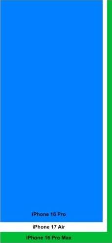 iphone 17 air risoluzione display 2