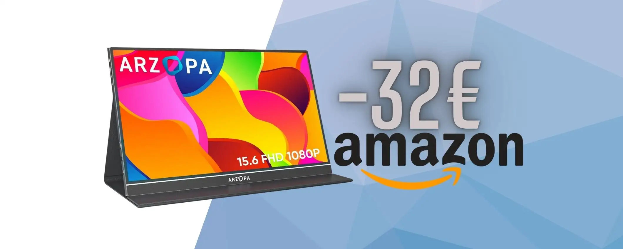 Lavora con due monitor in contemporanea: il monitor portatile ARZOPA è tuo a 97€ Lavora con due monitor in contemporanea: il monitor portatile ARZOPA è tuo a 97€