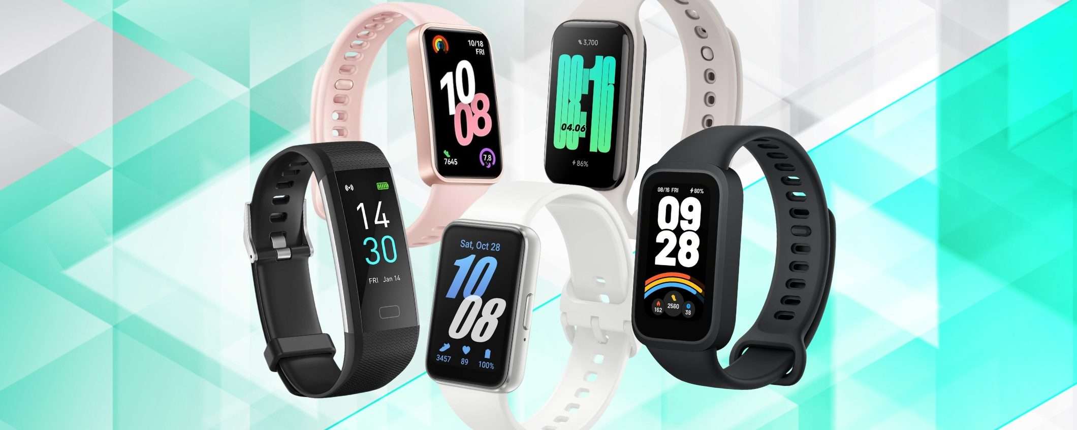 Le migliori Smart Band a ottimi prezzi, da 20€ a 39€, solo oggi su Amazon Le migliori Smart Band a ottimi prezzi, da 20€ a 39€, solo oggi su Amazon