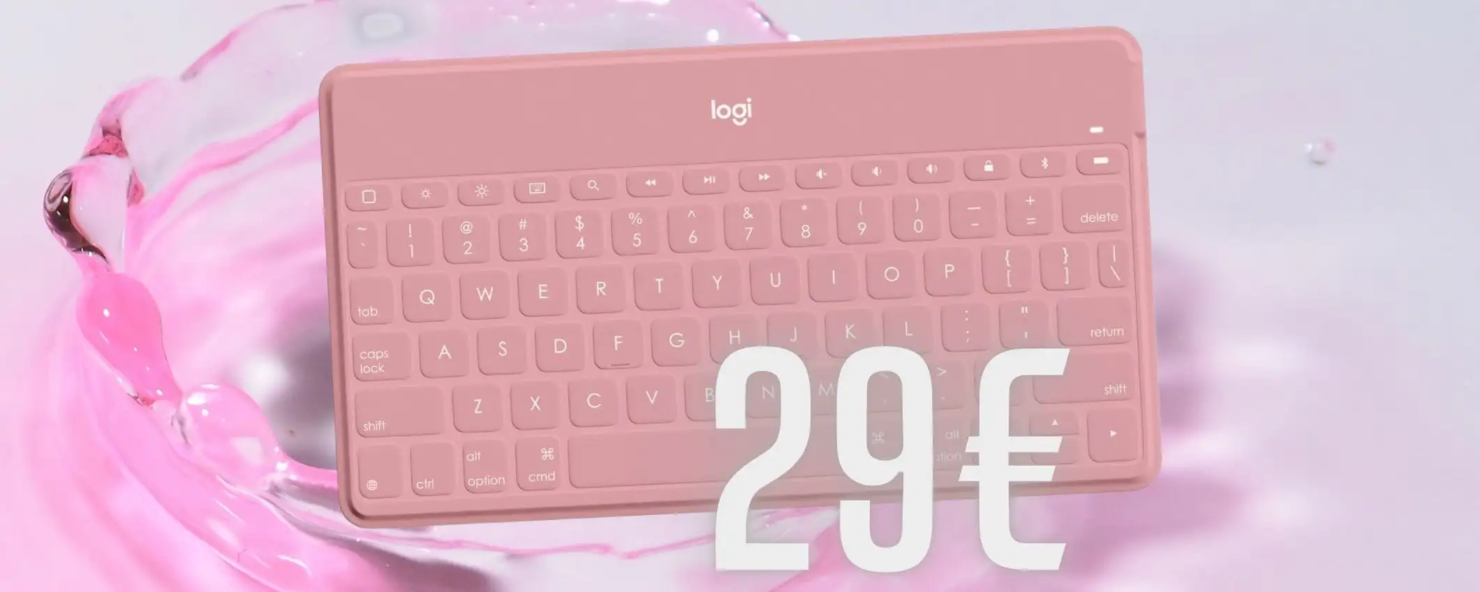 Logitech Keys-To-Go: tastiera Bluetooth super compatta e versatile a soli 29€ Logitech Keys-To-Go: tastiera Bluetooth super compatta e versatile a soli 29€