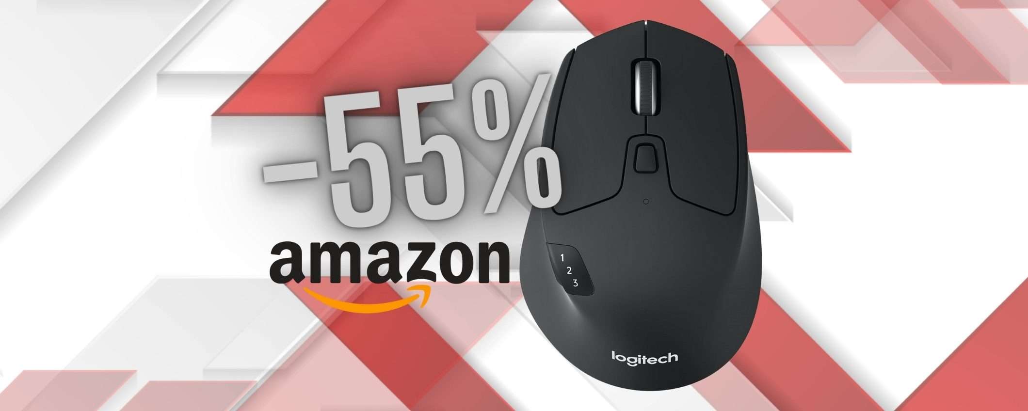 Logitech M720 Triathlon: mouse wireless multidispositivo con 6 tasti programmabili Logitech M720 Triathlon: mouse wireless multidispositivo con 6 tasti programmabili