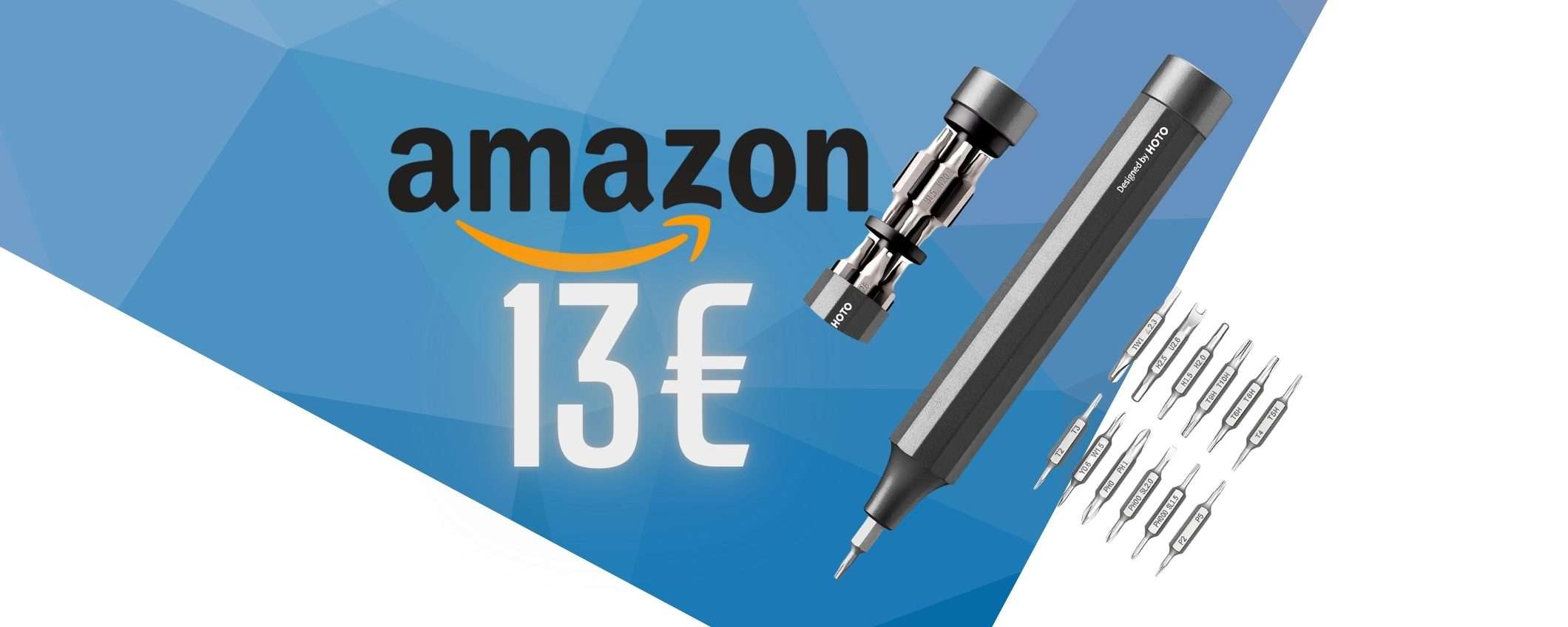 Mini Set di cacciaviti di precisione 24 in 1 con punte in acciaio a soli 13€ Mini Set di cacciaviti di precisione 24 in 1 con punte in acciaio a soli 13€