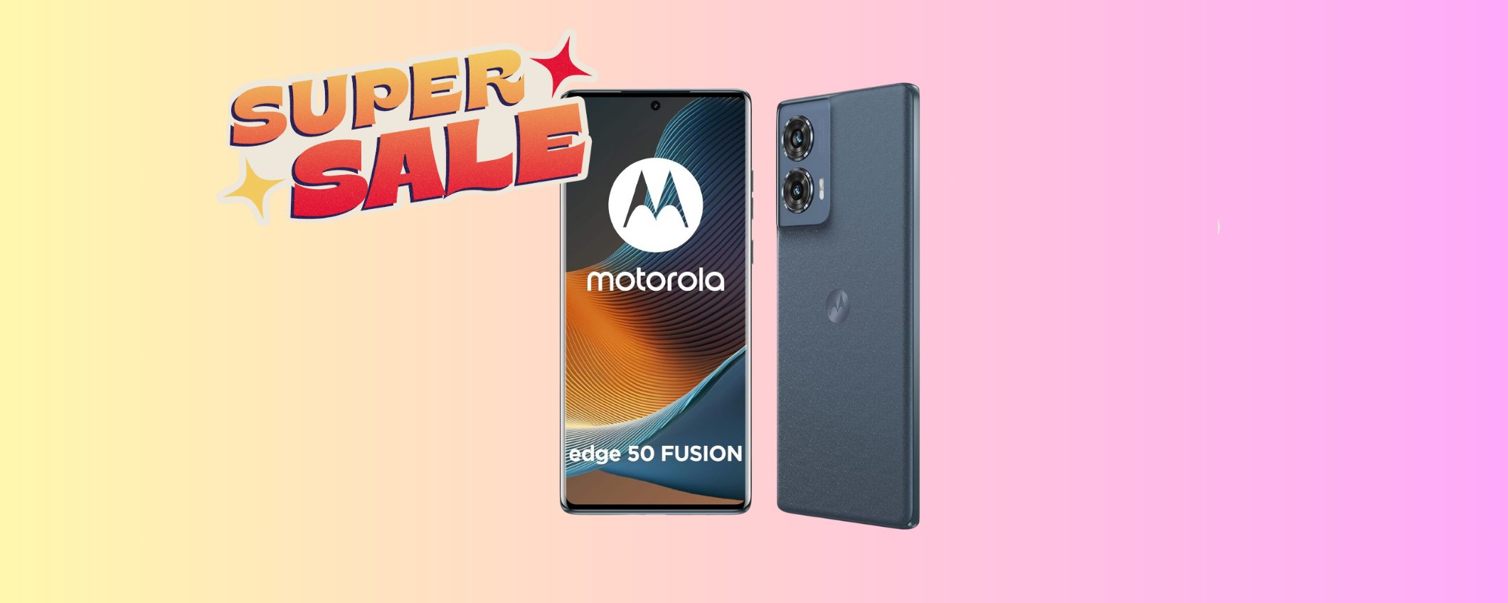 Motorola edge 50 fusion a quasi metà prezzo: il risparmio è di oltre 170€ Motorola edge 50 fusion a quasi metà prezzo: il risparmio è di oltre 170€