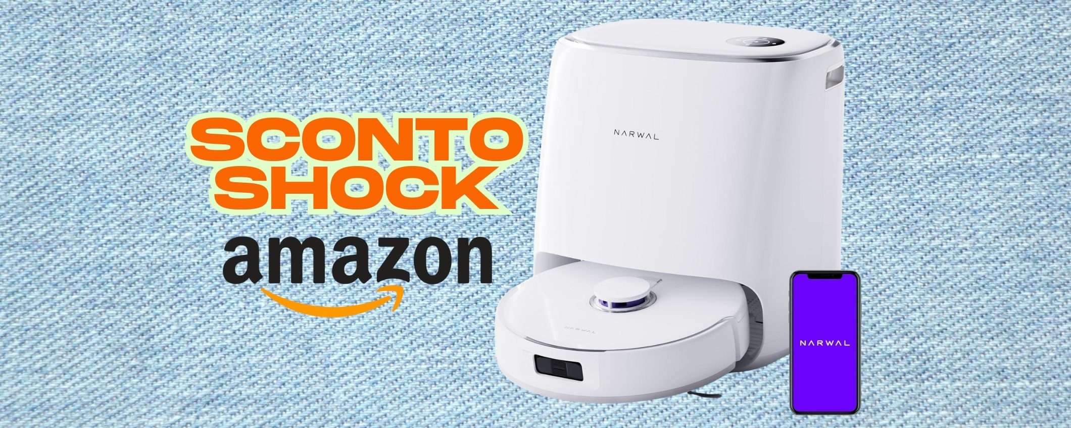 NARWAL Freo X Ultra, il robot che aspira e lava, in DOPPIO SCONTO NARWAL Freo X Ultra, il robot che aspira e lava, in DOPPIO SCONTO