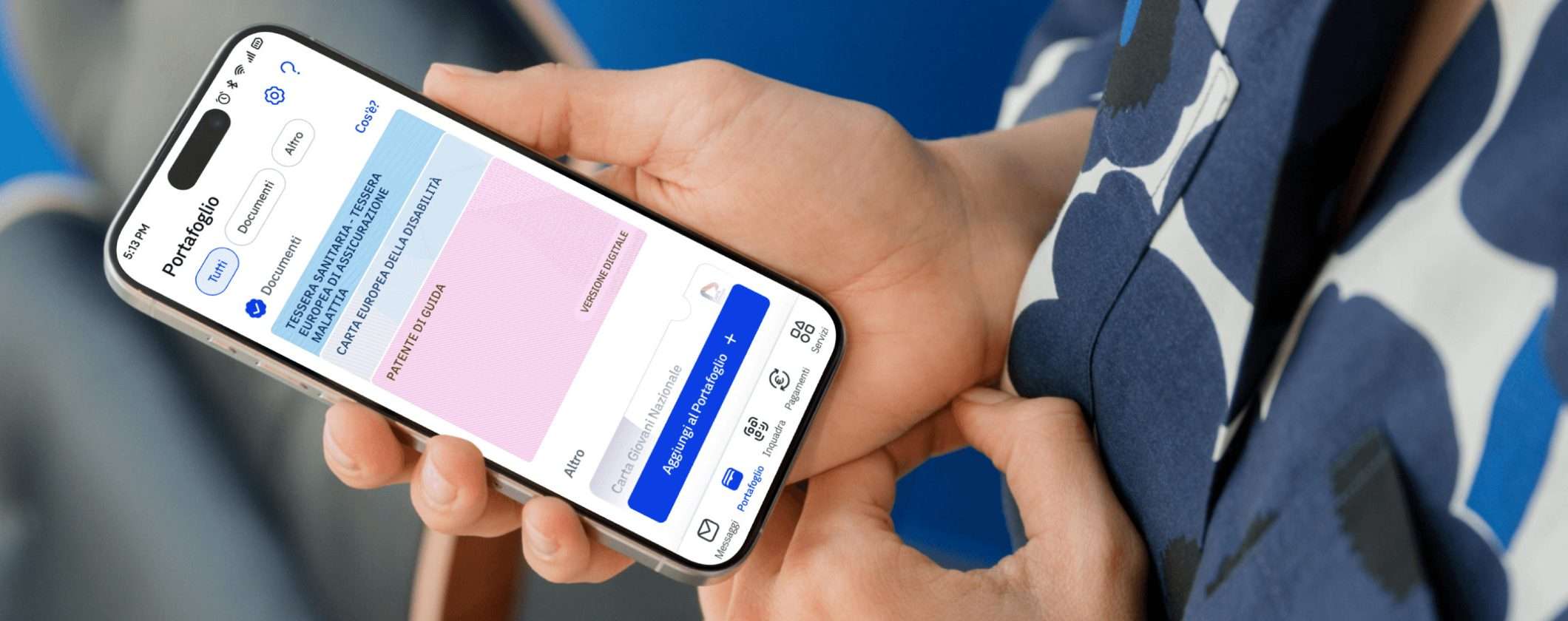 Novità attesissima arriva su IT-Wallet dell'App IO