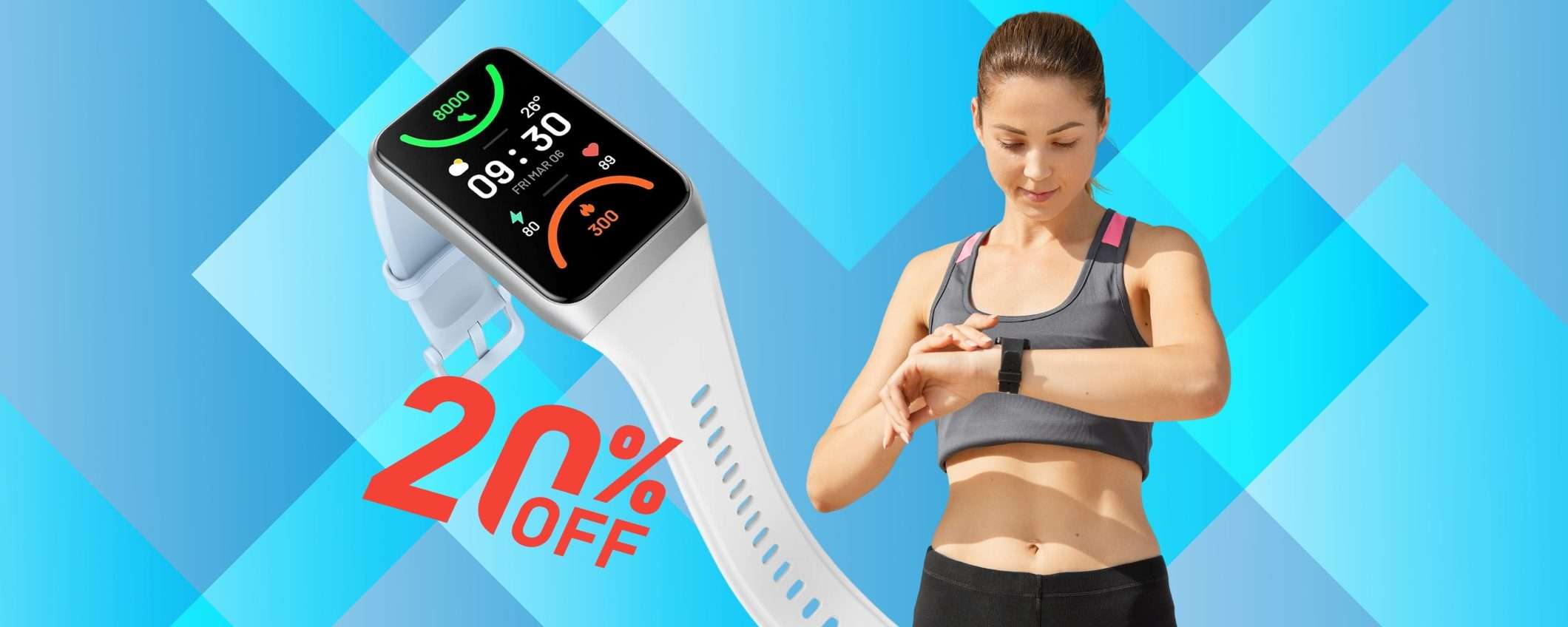 OPPO Band 2: display AMOLED, +100 modalità sportive e impermeabile a 5 ATM