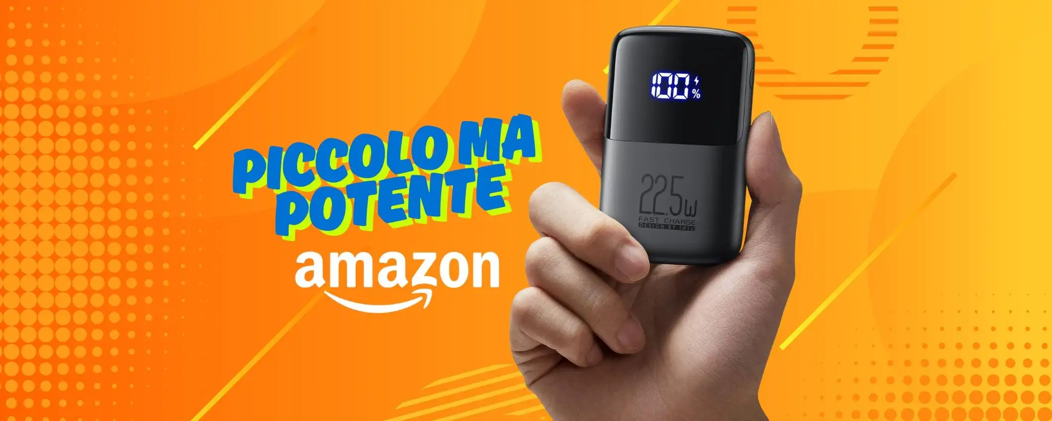 Power Bank minuscolo ma potente per ricaricare di tutto (21€) Power Bank minuscolo ma potente per ricaricare di tutto (21€)