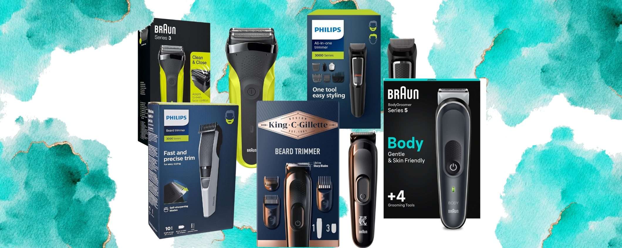 Prezzi OUTLET su Amazon per 5 rasoi elettrici imperdibili Prezzi OUTLET su Amazon per 5 rasoi elettrici imperdibili
