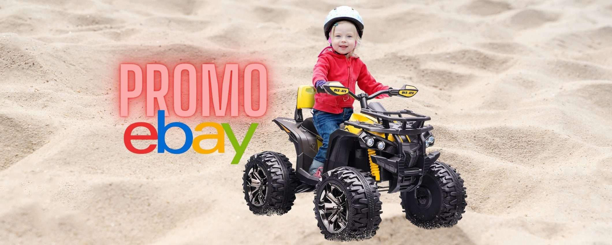 Quad elettrico per bambini: il REGALO PERFETTO ora costa poco Quad elettrico per bambini: il REGALO PERFETTO ora costa poco