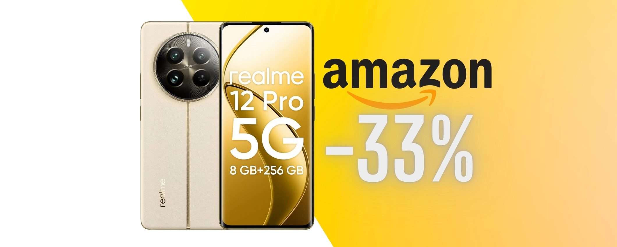 Realme 12 Pro 5G (8/256GB) è il medio gamma da prendere OGGI Realme 12 Pro 5G (8/256GB) è il medio gamma da prendere OGGI