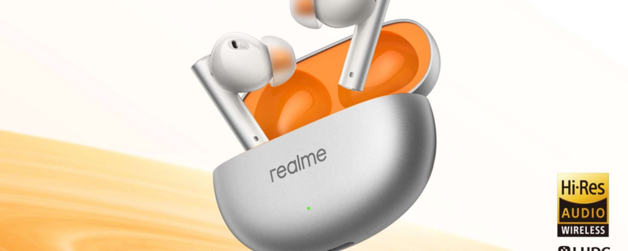 realme Air6 con Hi-Res Audio, IP55 e BASSI POTENTI ad APPENA 36€ (-22%) realme Air6 con Hi-Res Audio, IP55 e BASSI POTENTI ad APPENA 36€ (-22%)