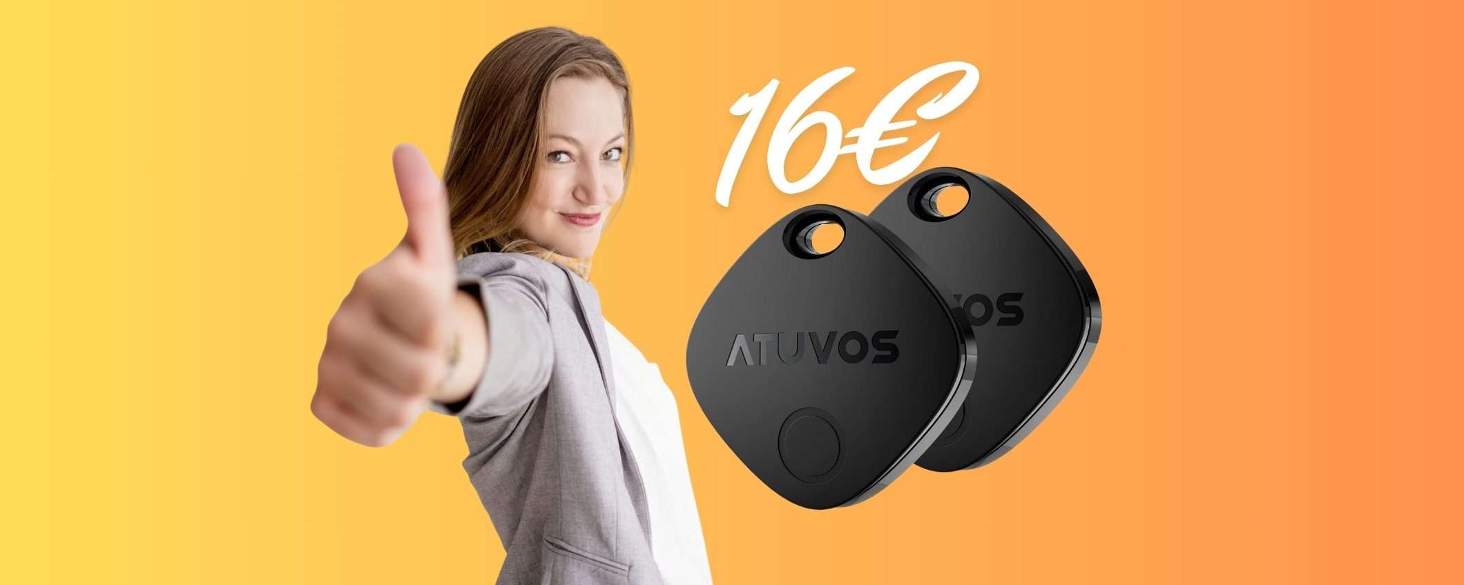 Ritrova subito gli oggetti smarriti con 2 Air Tag Smart Tracker a soli 16€ Ritrova subito gli oggetti smarriti con 2 Air Tag Smart Tracker a soli 16€