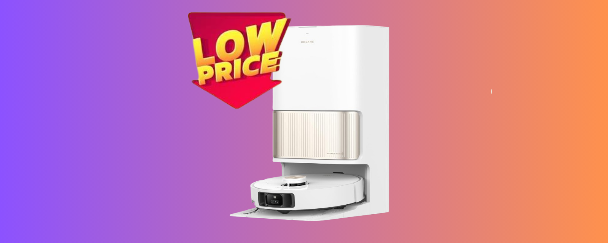 Sconto shock di 300€ sul Robot Aspirapolvere 2-in-1 DREAME: occasione unica! Sconto shock di 300€ sul Robot Aspirapolvere 2-in-1 DREAME: occasione unica!
