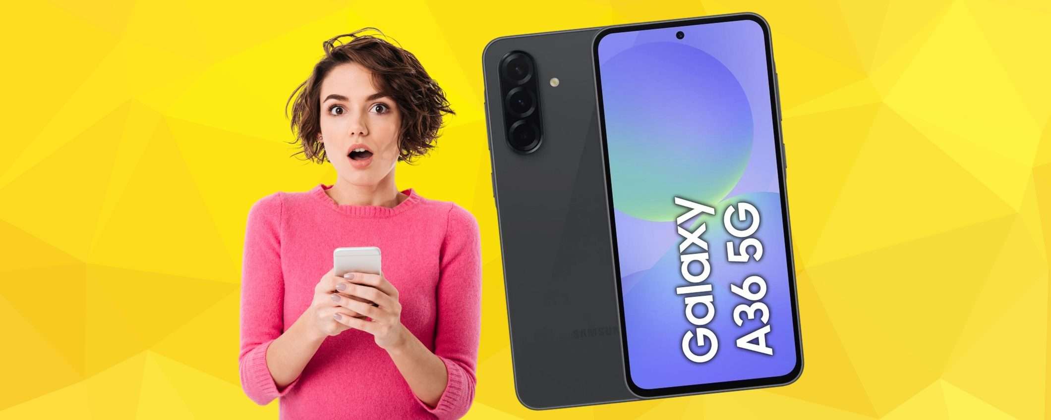 Samsung Galaxy A36 da 256GB a un SUPER PREZZO su eBay da non perdere