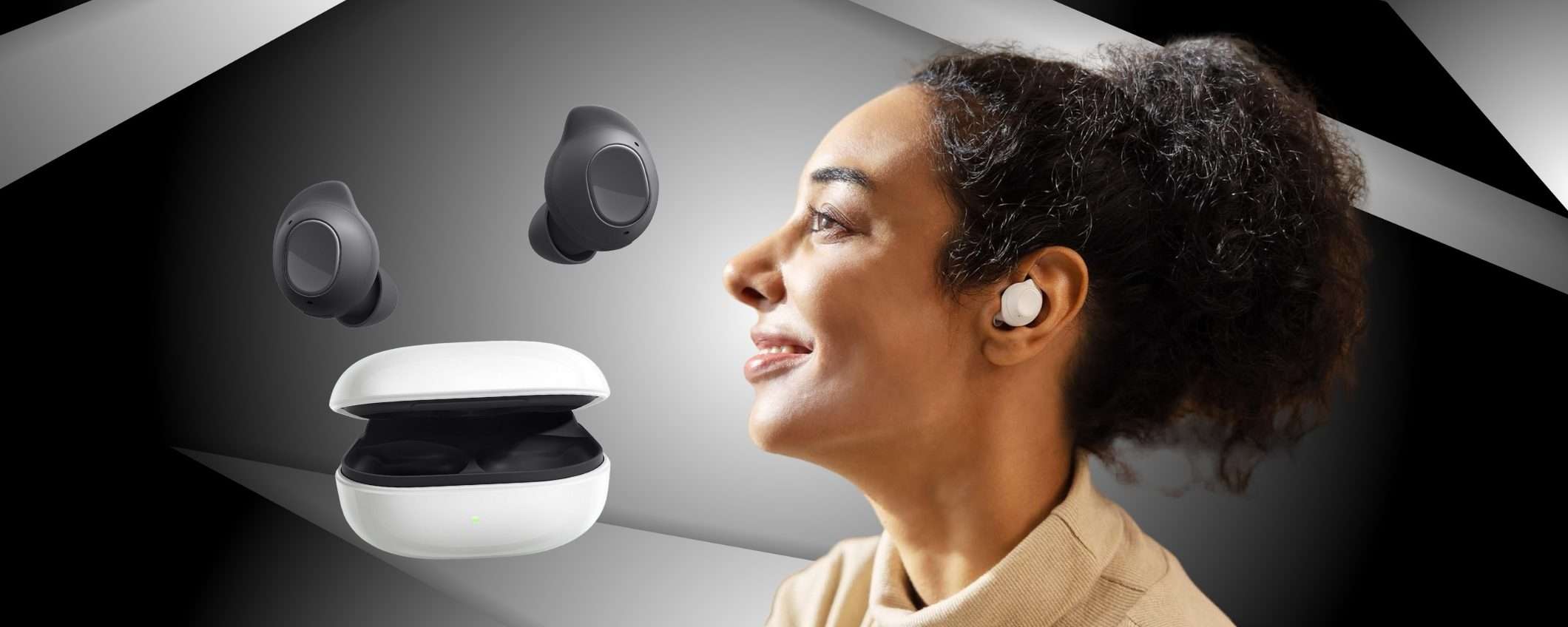 Samsung Galaxy Buds FE: magnifiche cuffiette Bluetooth in doppio sconto Samsung Galaxy Buds FE: magnifiche cuffiette Bluetooth in doppio sconto