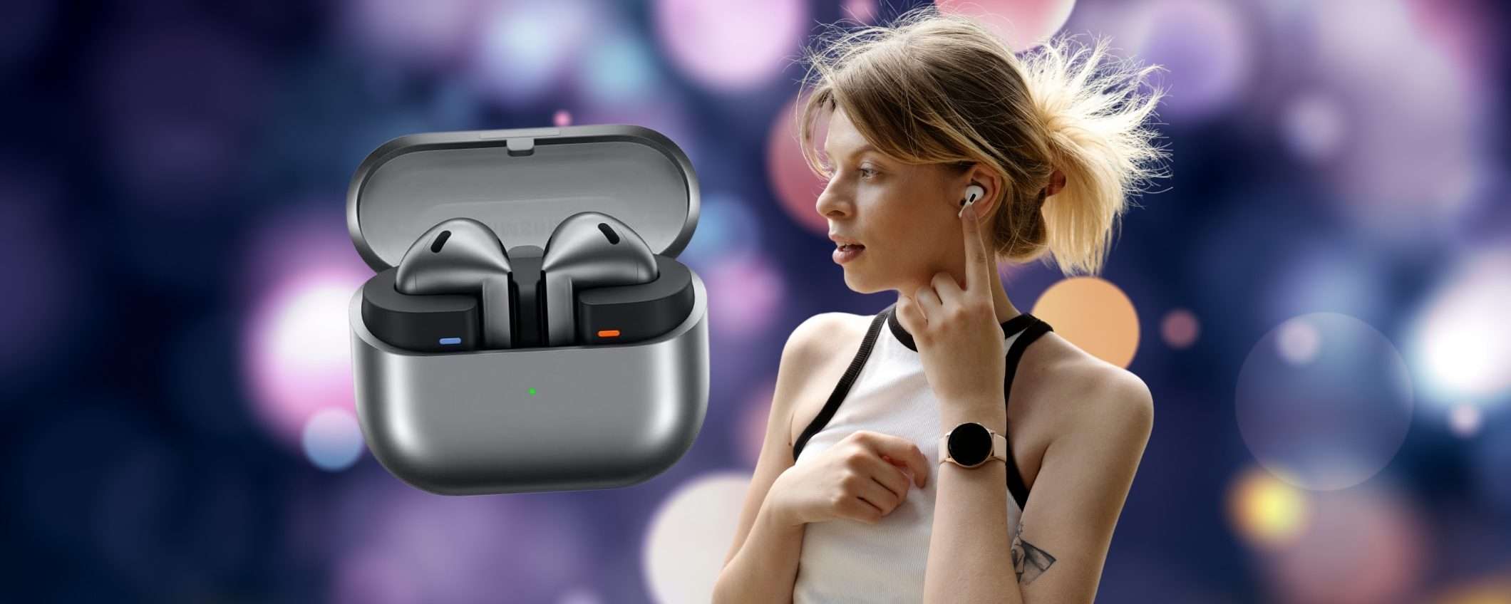 Samsung Galaxy Buds3: meravigliosi auricolari wireless di qualità premium al 48% Samsung Galaxy Buds3: meravigliosi auricolari wireless di qualità premium al 48%