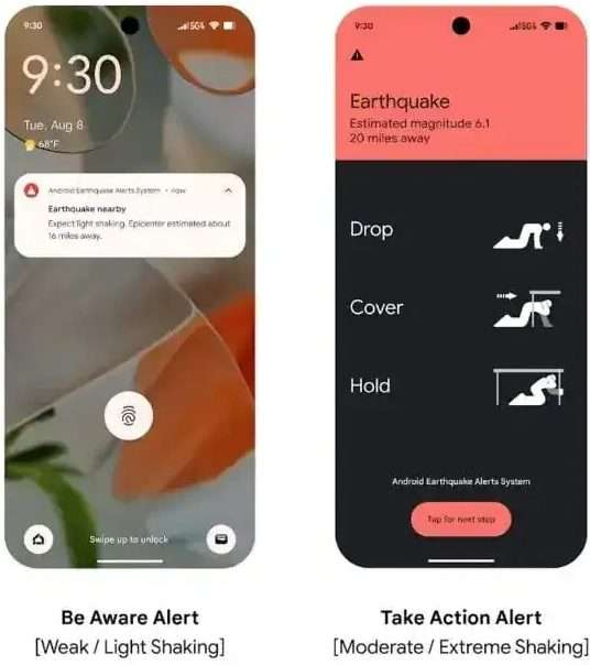 samsung galaxy watch allarme terremoto